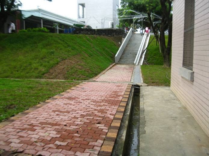 臺南市立玉井國民中學-101年度護坡工程