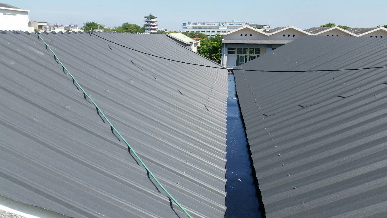 臺南市立西港國民中學-西港國中前棟屋頂防水防漏工程 照片2