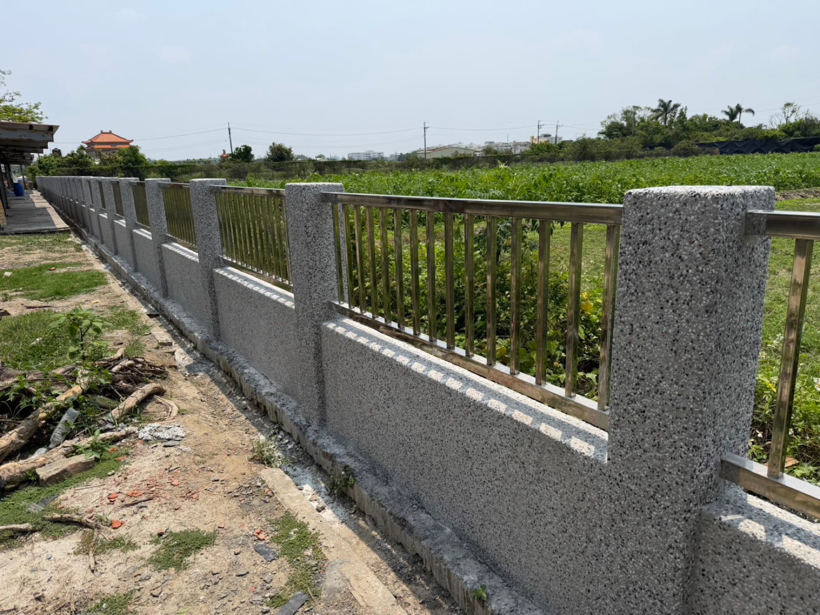 Danas-E-05-01-114年7月丹娜絲颱風災後復建工程-延平國小圍牆改善工程