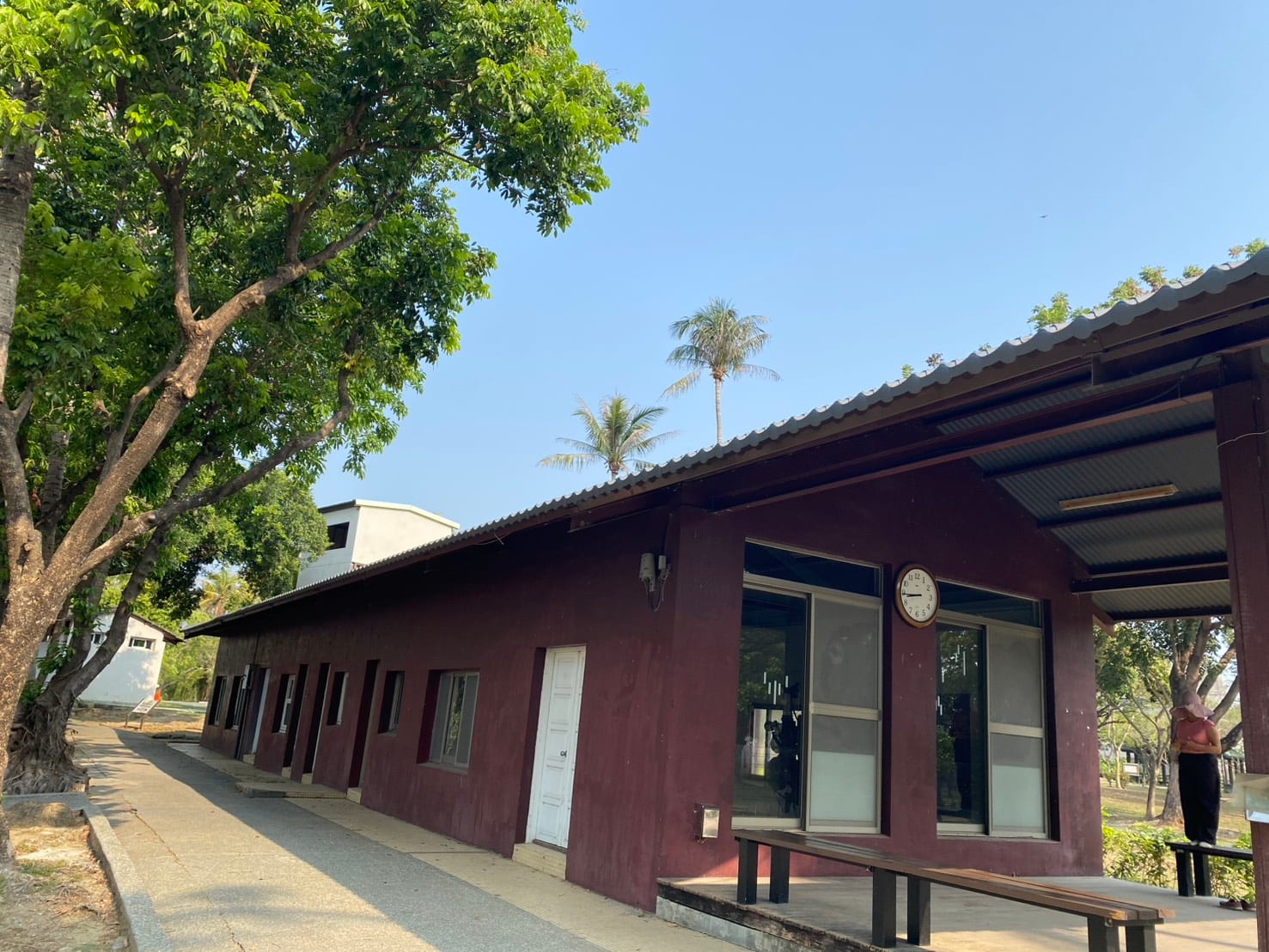 114年7月丹娜絲颱風永康區經國紀念館屋頂災後復建工程 照片2