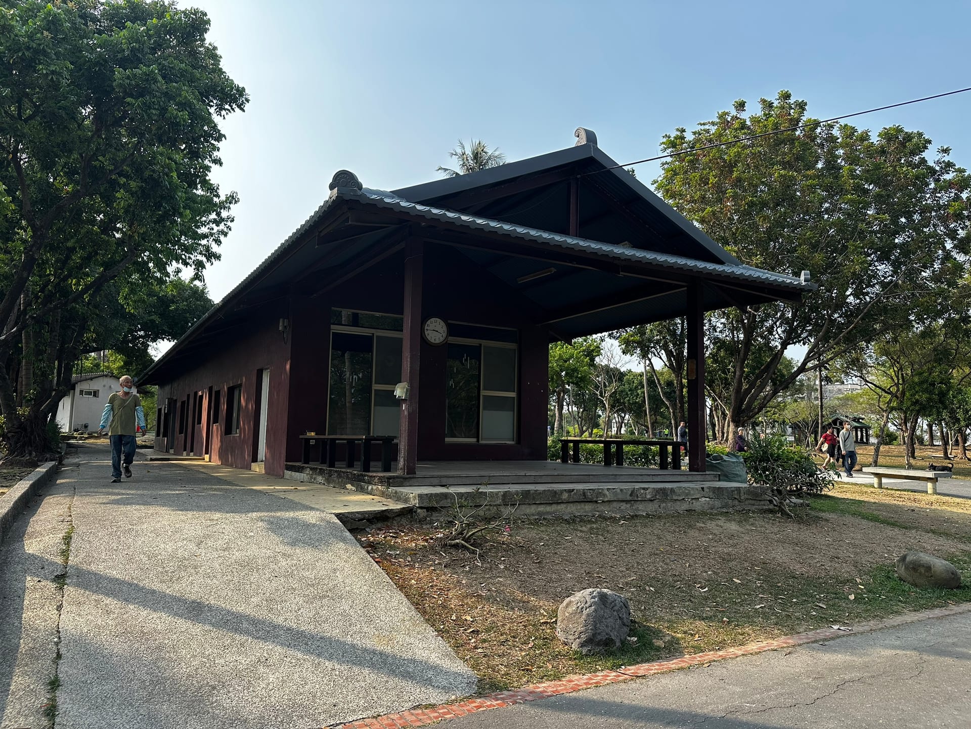 114年7月丹娜絲颱風永康區經國紀念館屋頂災後復建工程 照片4