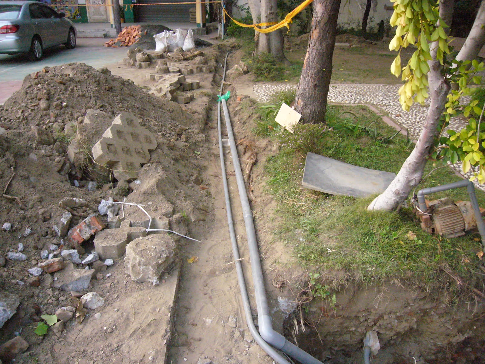 成功國小97年度擴大內需操場排水暨整修工程