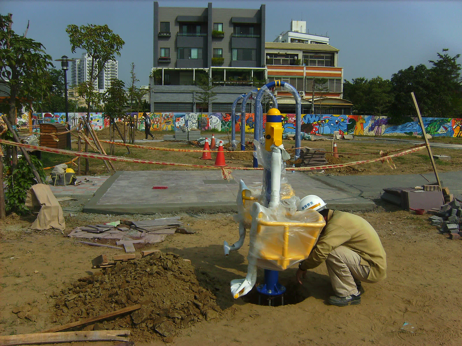臺南縣永康市公兒4-5用地景觀工程 照片2