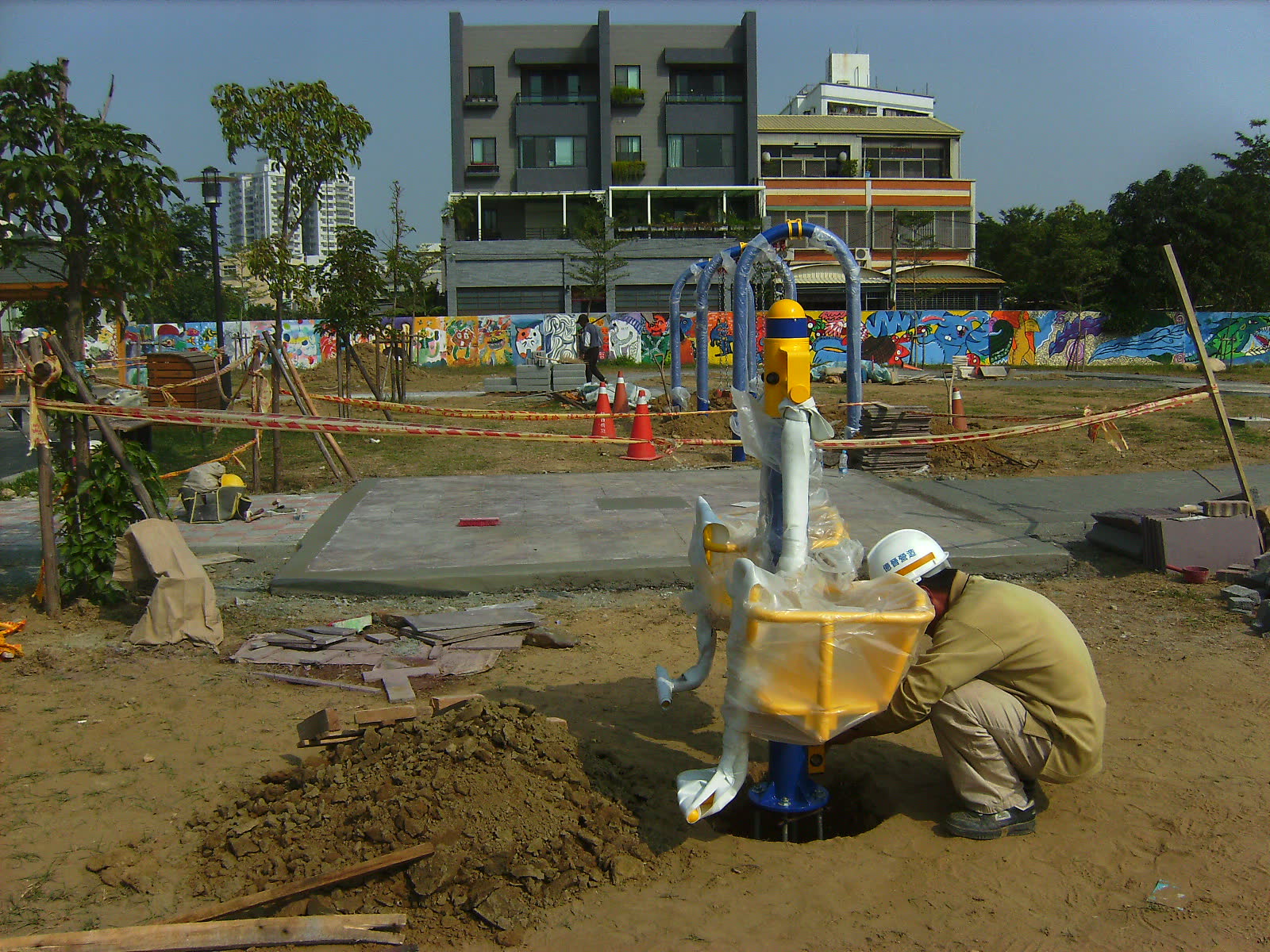 臺南縣永康市公兒4-5用地景觀工程